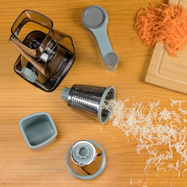 Cheese Grater with Container - Box Grater Cheese Shredder Lemon Zester Grater - Cheese Grater with Handle - Graters for Kitchen Stainless Steel Food Grater - Hand Grater and Vegetable Peeler Home & Kitchen - Image 7